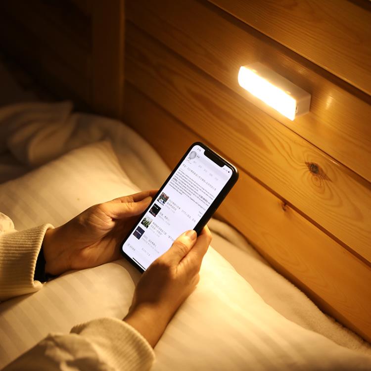 ❀樂天優選好物❀ LED小夜燈USB充電式宿舍床上用小燈臥室床頭睡覺磁吸寢室看書台燈【極有家】