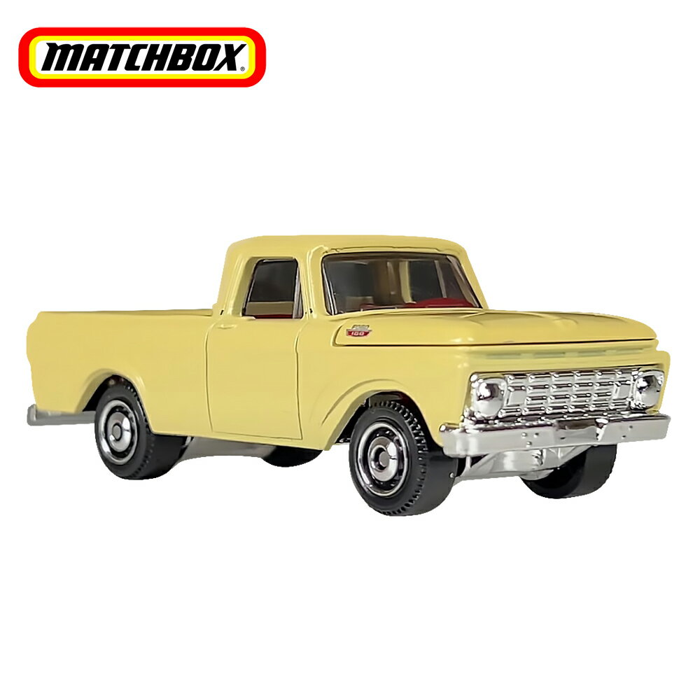 正版授權】MATCHBOX 火柴盒小汽車NO.17 1963 福特F-100 皮卡車70周年