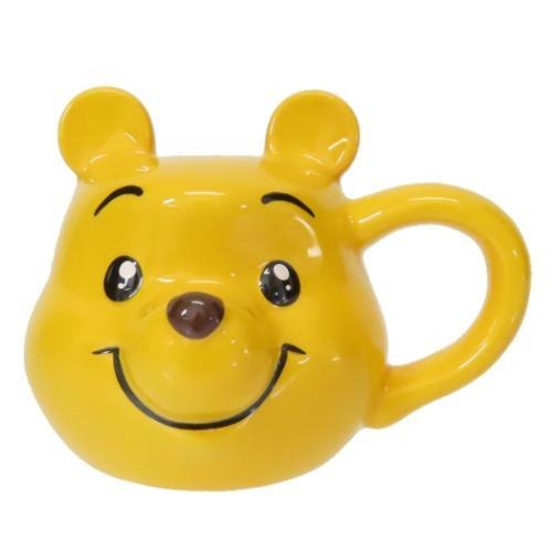 真愛日本 迪士尼 小熊維尼 POOH 立體造型 陶瓷馬克杯 230ml 馬克杯 陶瓷杯 杯子 咖啡杯 牛奶杯