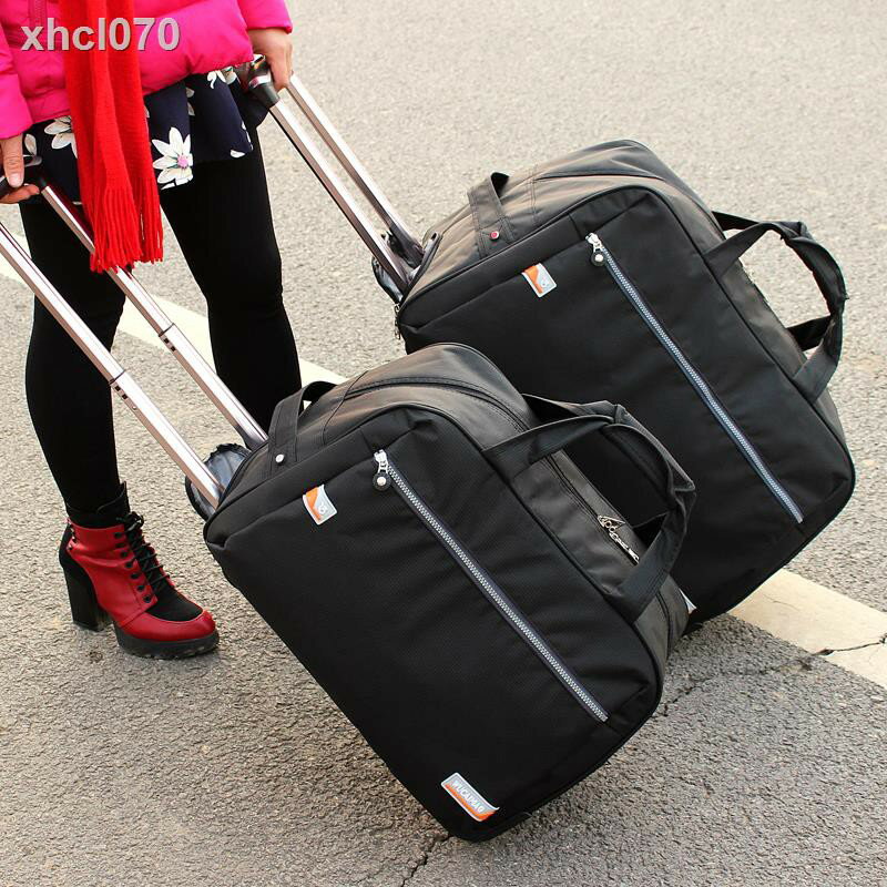 手機防水包◇❖✽拉桿包旅游女手提旅行袋男大容量行李包登機箱包可折疊防水旅行包