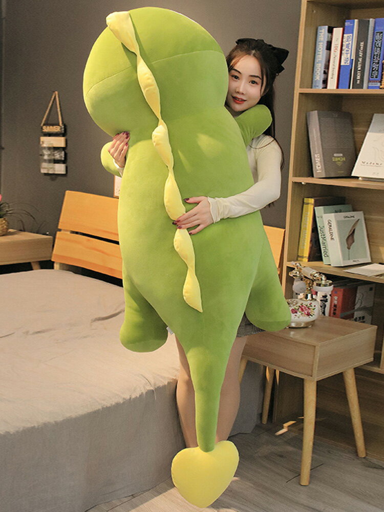 恐龍懶人卡通可愛床上大號女生抱枕睡覺男朋友靠背靠墊大靠枕床頭
