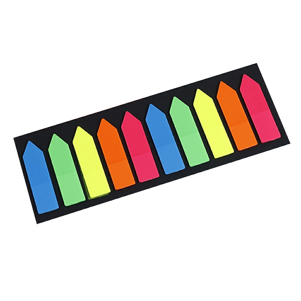 ✨台灣現貨📦 多彩透明 PET 便利貼 10色 200頁 分類標籤貼 書籤貼 N次貼 索引貼 便條紙 #丹丹悅生活 4