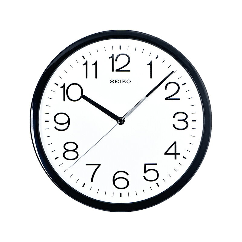 2024新款日本精工靜音掃秒時鐘客廳表12寸掛鐘簡約時尚北歐風臥室