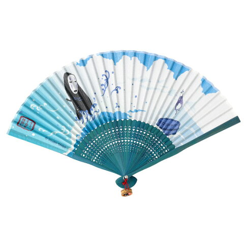 真愛日本和風綴飾布摺扇無臉男海原盆舟神隱少女無臉男宮崎駿吉卜力折疊小扇女式扇子女扇舞蹈扇便攜夏季 真愛日本和風綴飾布摺扇無臉男海原盆舟神隱少女無臉男宮崎駿吉卜力折疊小扇女式扇子女扇舞蹈扇便攜夏季