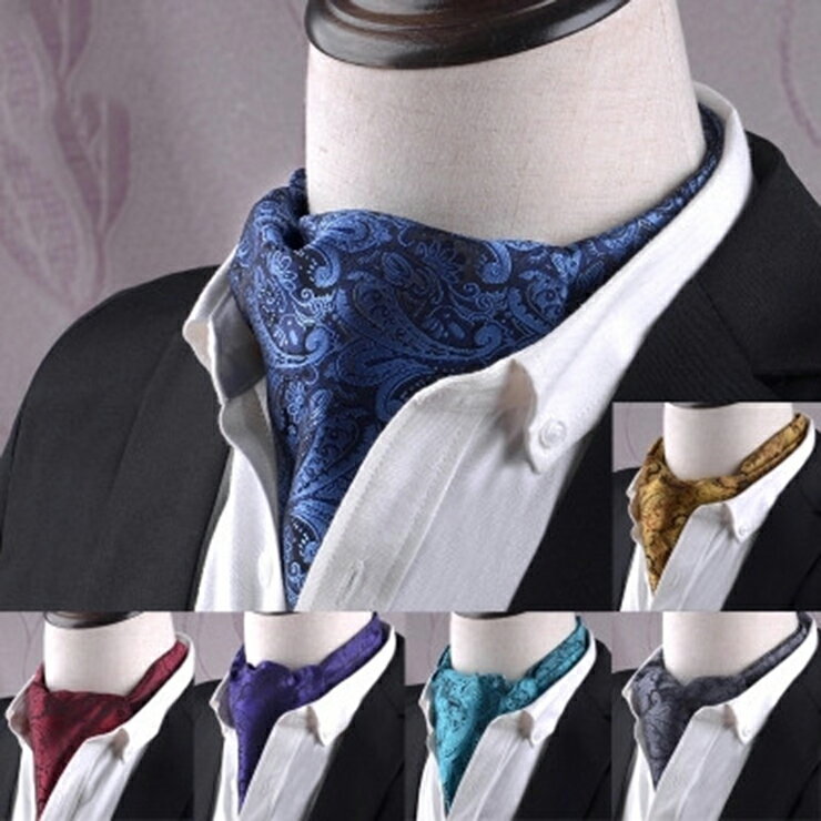 男士領巾 英倫復古領巾 商務西裝領巾 襯衫領口巾  情侶領巾