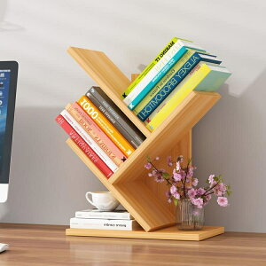 小書架 簡易小書架置物架桌上學生用簡約落地組裝桌面小書架書柜創意收納