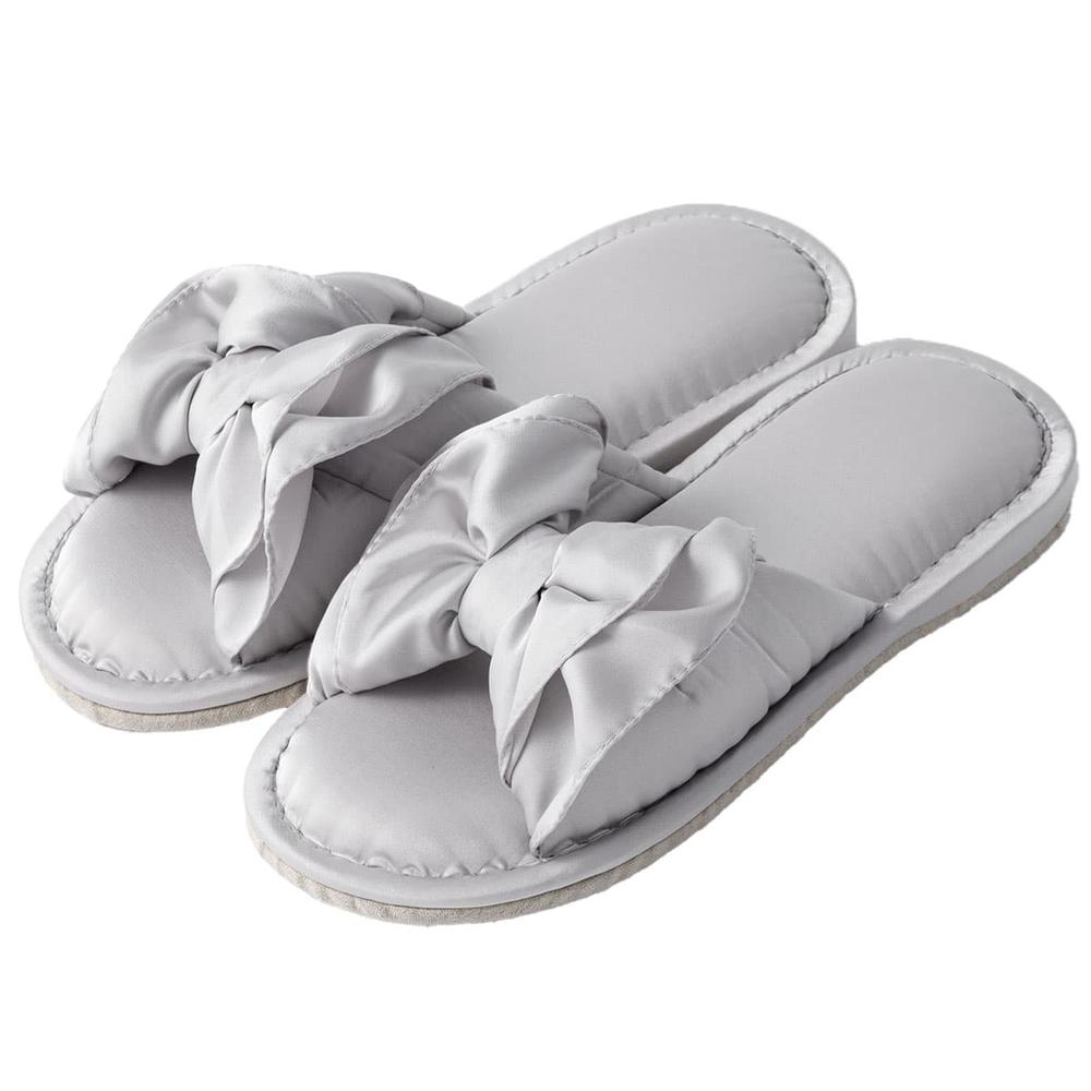 【DECO HOME商品】拖鞋 S-RIBBON GY M(DH) NITORI宜得利家居