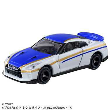 《TAKARA TOMY》TOMICA NISSAN GT-R 新幹線變化機器人CW(E7) 東喬精品百貨