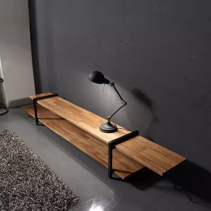 【良品舎】開發票 電視櫃 輕奢小戶型電視櫃茶幾組合現代簡約客廳家用極簡雙層儲物電視機櫃S069快速出貨