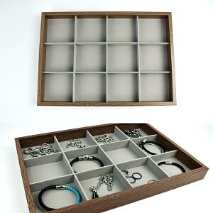 開放飾品盒 12格木質收納盒【NAWA77】