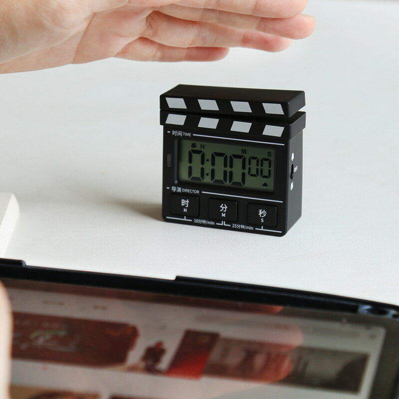 Plate Timer | 電影打板計時器 廚房倒計時提醒 做生活的導演-麵