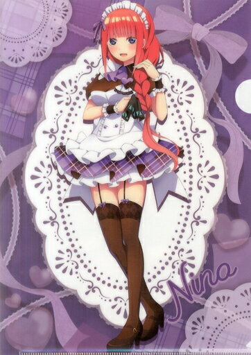 中野二乃A4檔案夾五等分的新娘?情人節故事in Animate