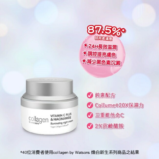 Collagen 喚白新生晚霜 50ml