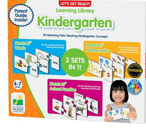 [COSCO代購4] W1637223-KINDERGARTEN The Learning Journey 學習拼圖卡套組 Kindergarten