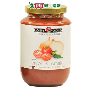 美味大師義大利麵醬-洋蔥蕃茄470g【愛買】