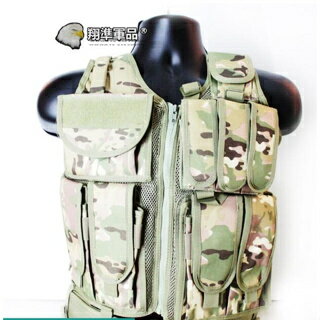 【翔準】 (高品質)TVE網衫背心 TAC-IV 特警網狀戰術背心 SWAT特警背心 陸戰隊空戰背心(CP色)