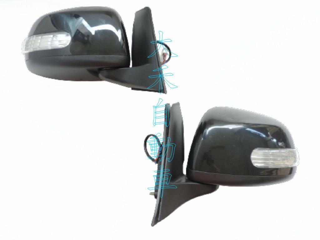 大禾自動車 LED 帶燈 手動折疊 5線 後視鏡 適用 鈴木 SX4 04-12 單邊價