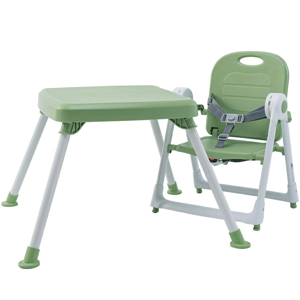 【 ZOE 】 折疊餐椅 x 折疊桌-綠｜品牌旗艦店
