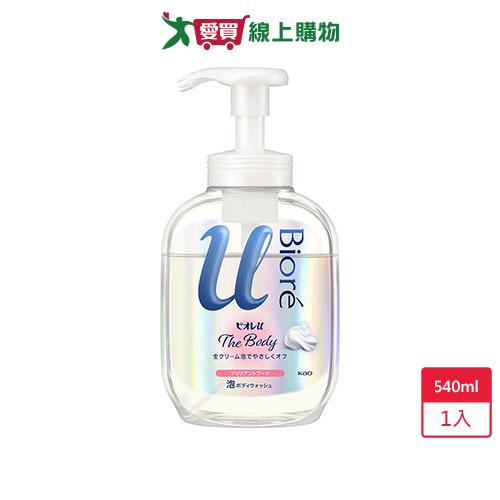 蜜妮Biore高彈潤沐浴慕絲優雅花香540ml【愛買】