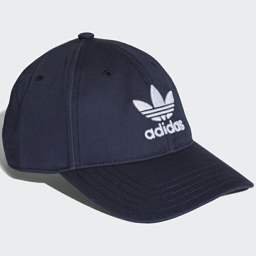 現貨在庫 Adidas TREFOIL CLASSIC CAP 帽子 老帽 休閒 三葉草 可調整 深藍 【運動世界】 CD6973