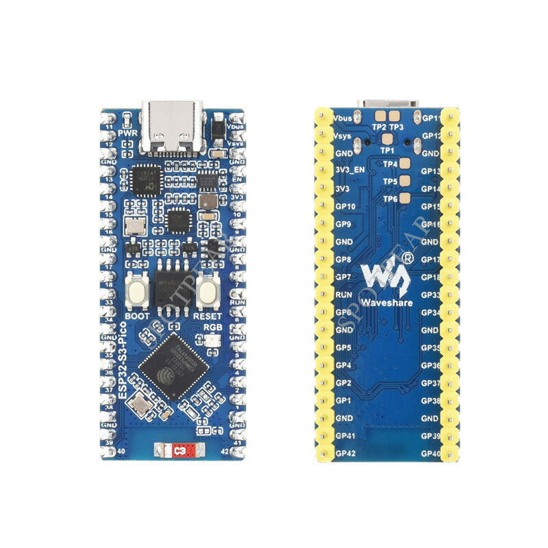ESP32 S3藍芽Wi-Fi開發板相容Pico介面B0321