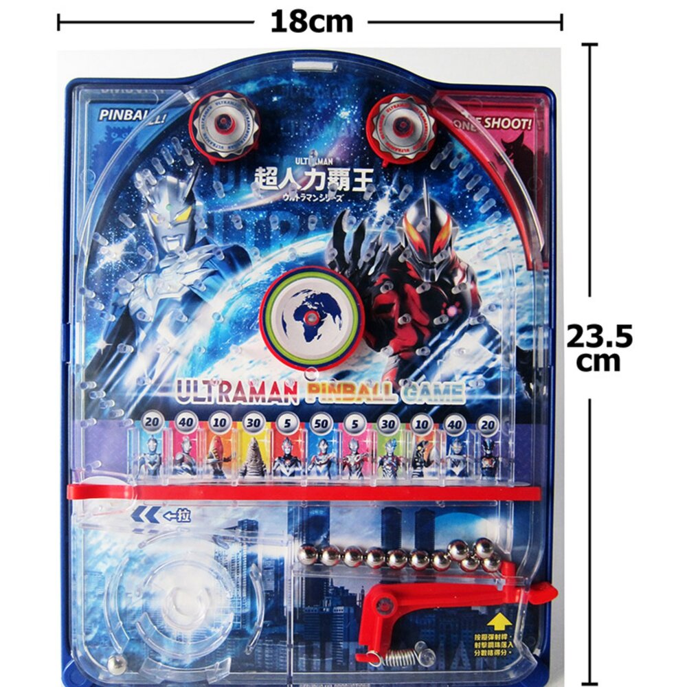 媽媽買 FUN彈珠積分戰遊戲機 京甫 2合1 彈珠射擊 迷宮平衡 益智玩具 兒童桌遊 超人力霸王 波力 1
