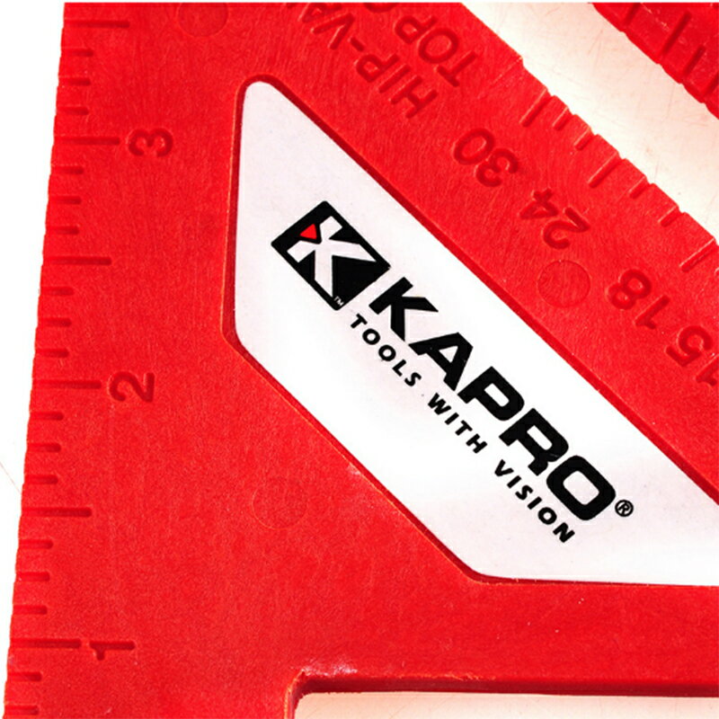 嘉寶KAPRO444-7in ABS三角尺木工三角尺三角板直角尺畫圖用