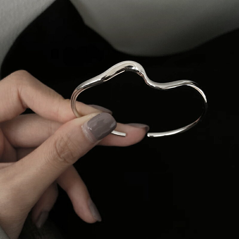 泰銀925純銀莫比烏斯環手鐲女夏ins小眾設計感復古手環禮物送女友 2