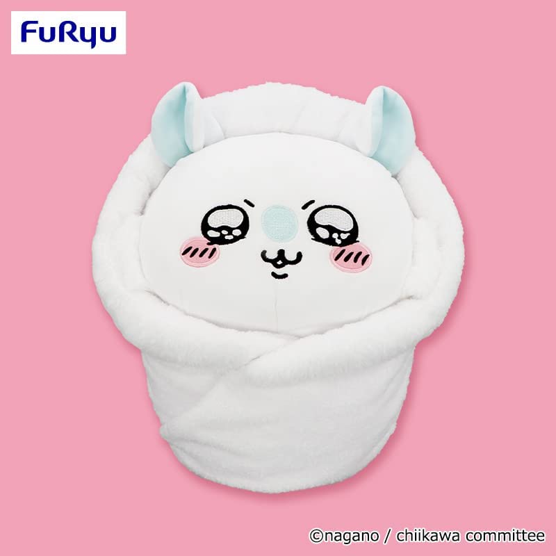 日版 FuRyu 吉伊卡哇 小桃玩偶 特大娃娃 ちいかわ 包起來 寶寶 鼯鼠 40CM BIG 娃娃 chiikawa【小福部屋】 2