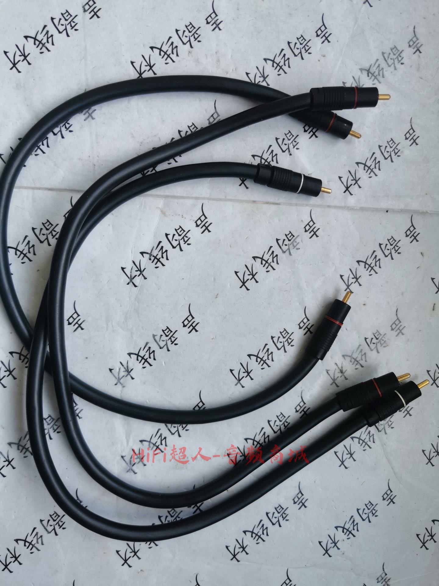 美國 MR Reference A 老款旗艦級漆包銅訊號線 三條裝 0.55米 原廠成品 保真存查 售出恕不退換【HiFi超人-音訊商城】