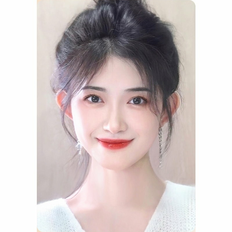 現貨+預購 假瀏海全真髮假髮補髮片-修顏胎毛瀏海女假髮2色74ka17【獨家進口】【米蘭精品】