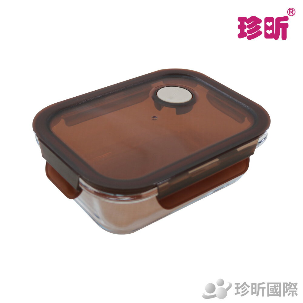 【珍昕】耐熱保鮮盒(640ml)(約長17.5x寬13x高6cm)/保鮮盒/收納盒/便當盒