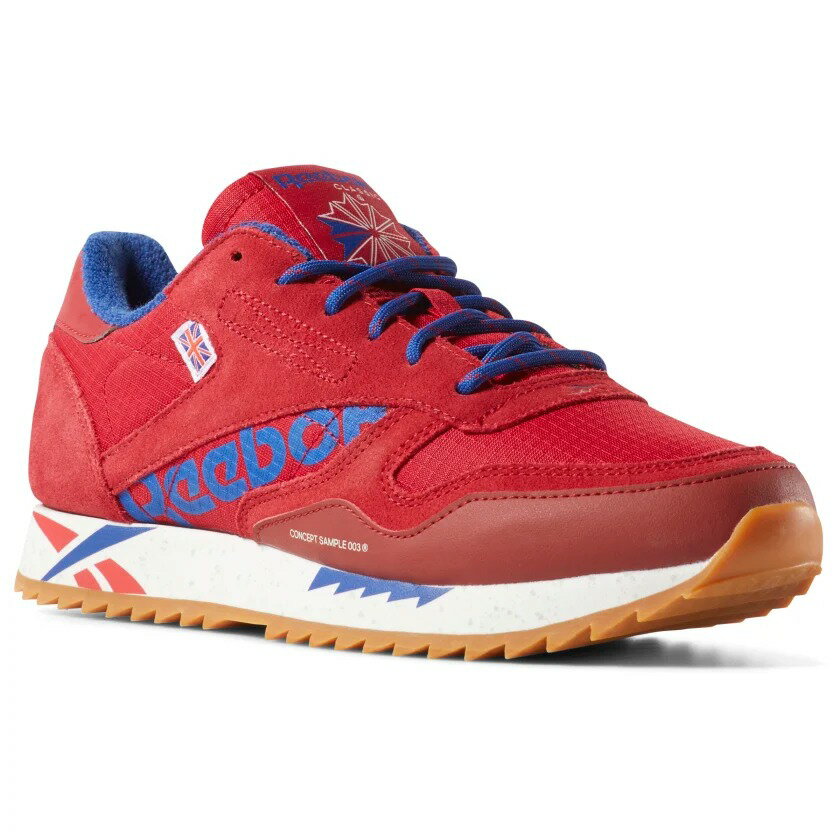 REEBOK CLASSIC LEATHER RIPPLE ALTERED 女鞋 休閒 膠底 緩震 舒適 紅【運動世界】DV7196