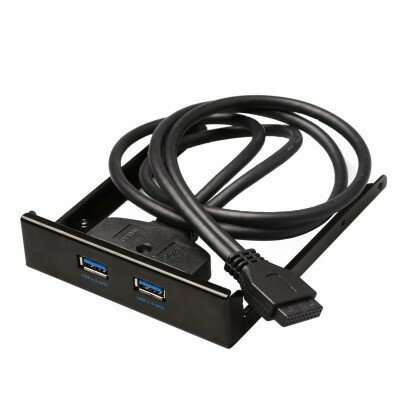 【車車共和國】USB 3.0 2埠 機殼 軟碟機 前置面板 前置 擴充 面板 擋板19pin