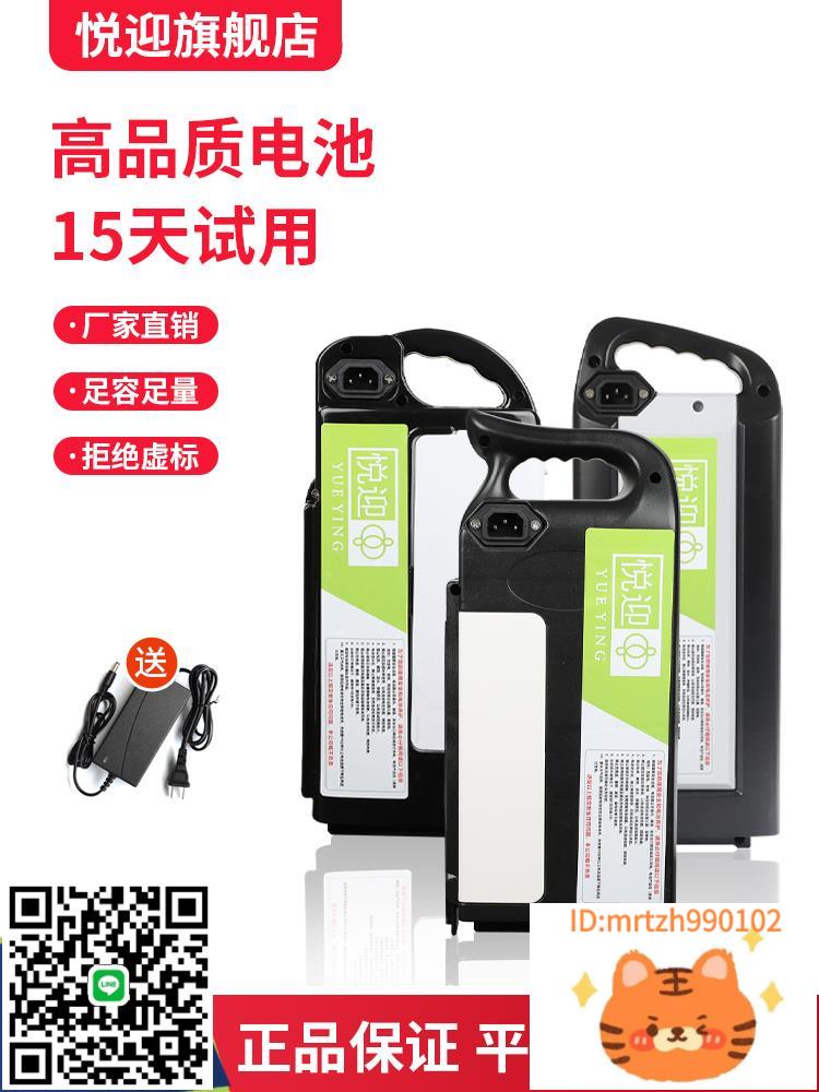 愛瑪雅迪臺鈴電動車專用48V15ah20安電池自行車電瓶三元鋰電池-莉子百貨