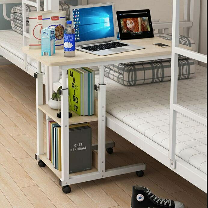 電腦桌 可移動床邊桌 家用簡易電腦桌學生宿舍床上書桌臥室懶人簡約小桌子 降價兩天