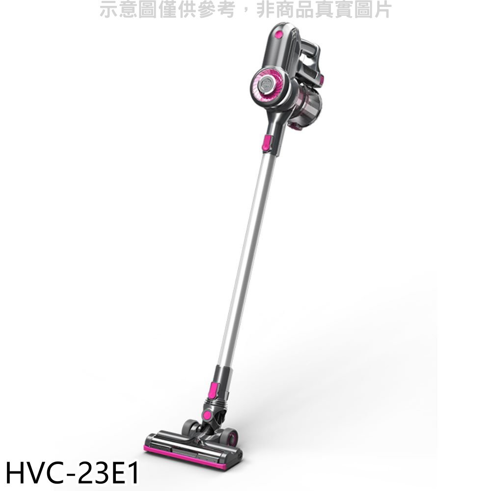 結帳97折★禾聯【HVC-23E1】HVC-23E1(無線手持、附充電收納座)吸塵器