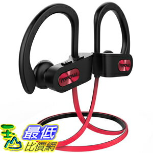 [107美國直購] 耳機 Mpow Flame Headphones Waterproof IPX7, Wireless Earbuds Sport 紅色