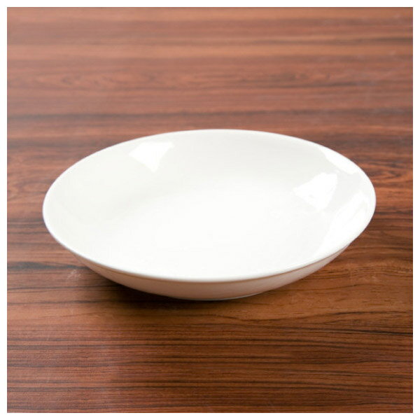 白色瓷器 深圓盤 18cm A0062 白色系餐具 NITORI宜得利家居