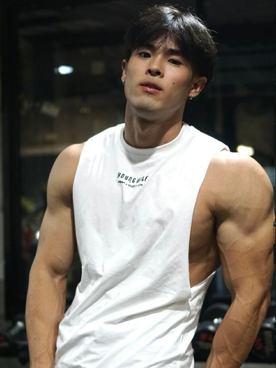 肌肉擼鐵健身背心男跑步兄弟器械訓練籃球坎肩INS運動百搭無袖t恤