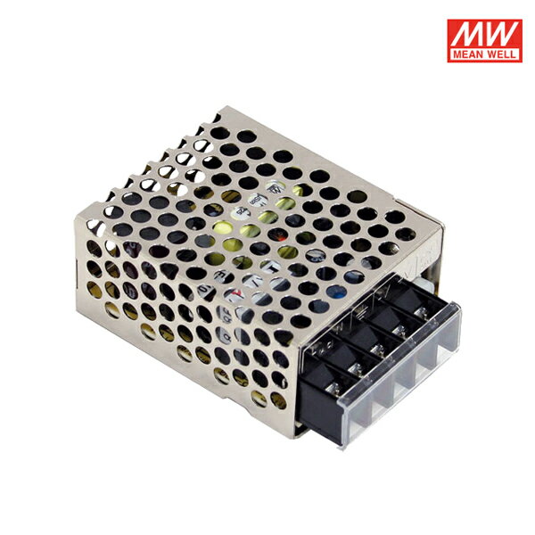 MW明緯 交流/直流 G3系列 RS-15 內置機殼型交換式電源供應器 15W 鐵殼變壓器 工程用 工業用