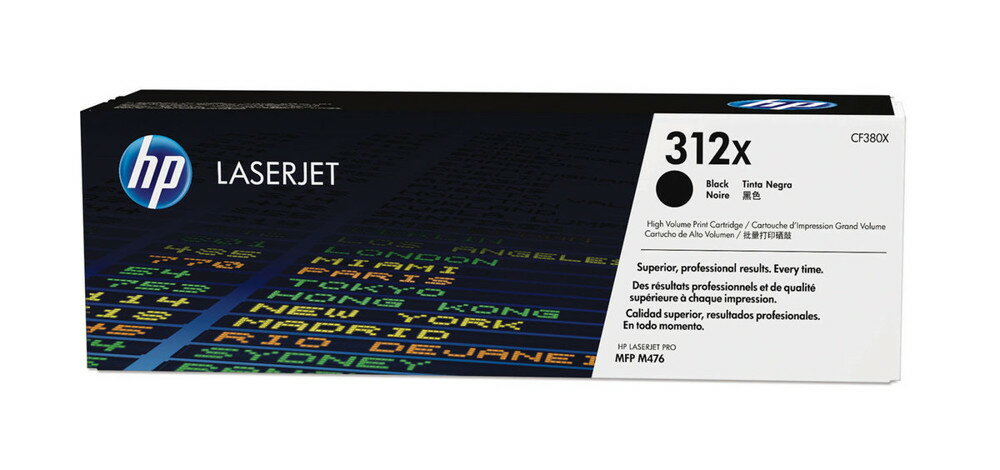 HP 原廠碳粉匣 高容量 黑色 CF380X (312X) 適用: M476dw/M476nw/M476