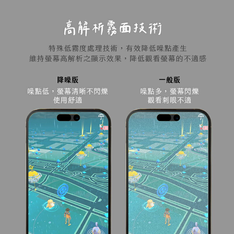 Hoda AR 霧面 抗反射 9H 滿版 玻璃貼 保護貼 螢幕貼 無塵艙 iPhone 14 plus Pro max 4
