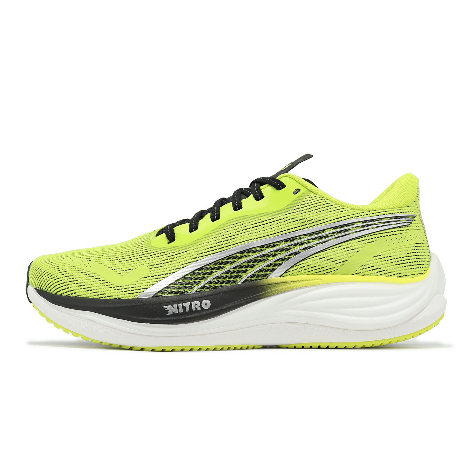 Puma 慢跑鞋 Velocity Nitro 3 男鞋 綠 黑 氮氣中底 緩衝 路跑 運動鞋
