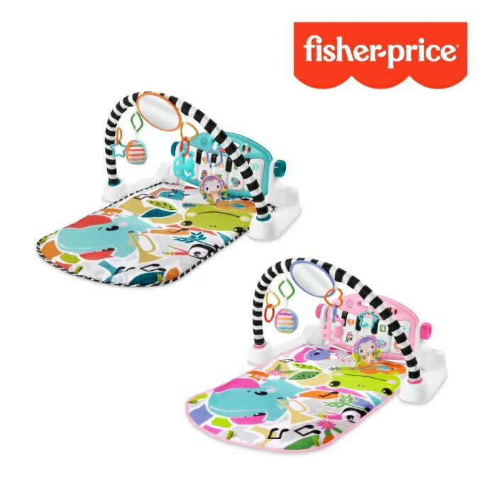 Fisher-Price 費雪可愛動物鋼琴健身器｜健身器｜鋼琴健身器【六甲媽咪】