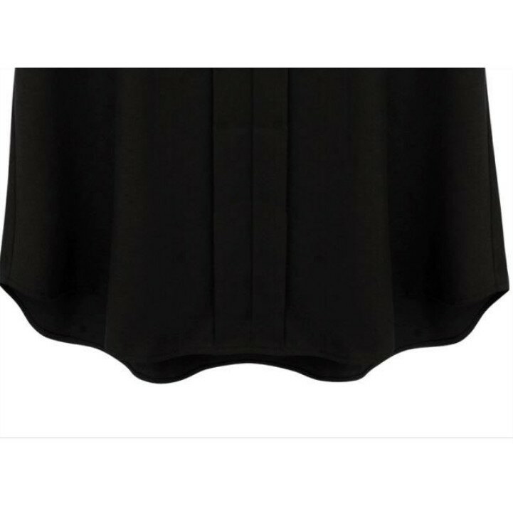 中大尺碼女裝 棉麻上衣 大尺碼上衣 韓版短袖棉麻衫 洞洞寬鬆上衣 小V領T恤 櫻桃嚴選 超讚CP值 胖MM 都可以穿 4