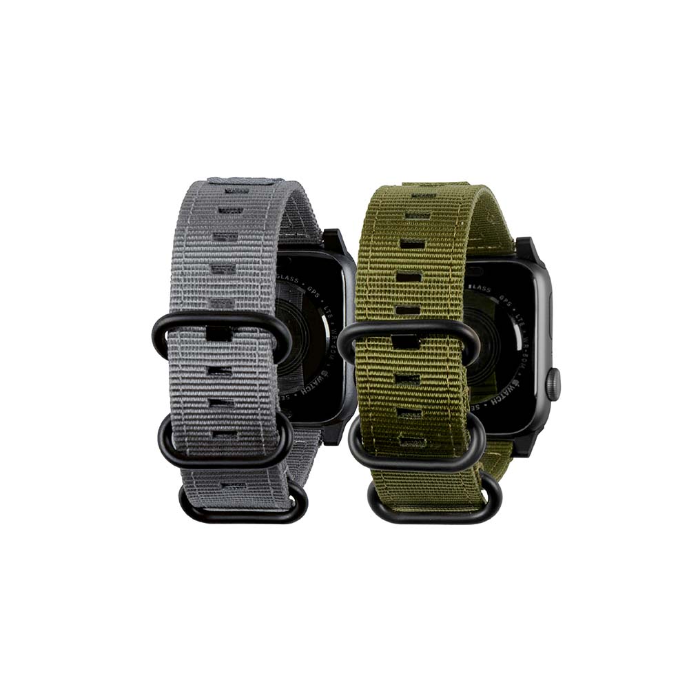 UAG Nato 潮流 尼龍 錶帶 適用 Apple Watch 42 44 45 49 mm 1