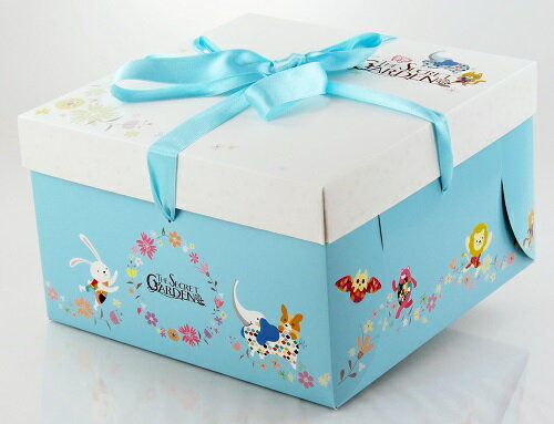 [零售量]方型蛋糕盒.秘密花園 10 號 / 50個