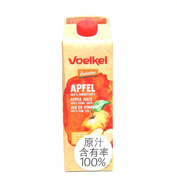Voelkel 德國蘋果原汁Demeter 1000ml/罐