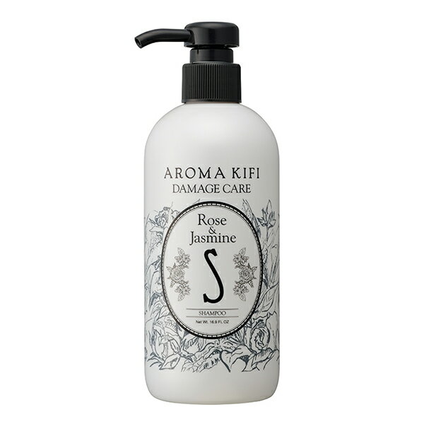 <br/><br/>  《日本製》AROMA KIFI 植粹修護洗髮精-玫瑰茉莉香N 500ml【無矽靈】<br/><br/>